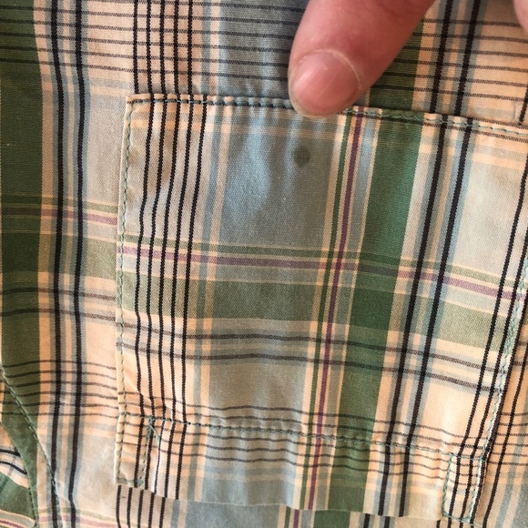 Baby Gap Multi-Plaid Short Sleeve Button Down Shirt - Picture 7 of 7
